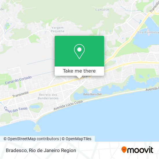 Bradesco map