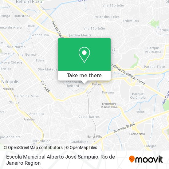 Escola Municipal Alberto José Sampaio map