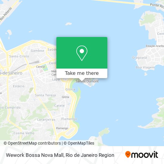 Wework Bossa Nova Mall map