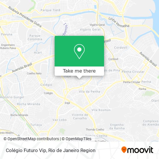 Colégio Futuro Vip map