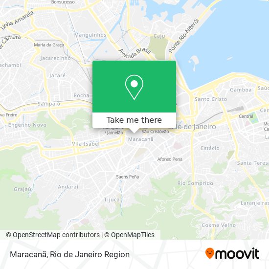 Mapa Maracanã
