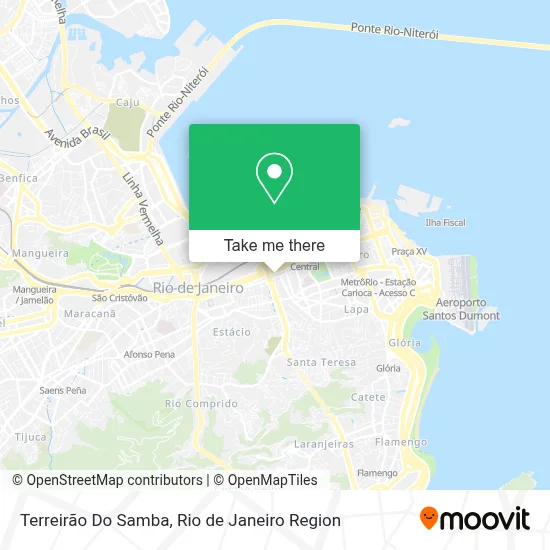 Terreirão Do Samba map