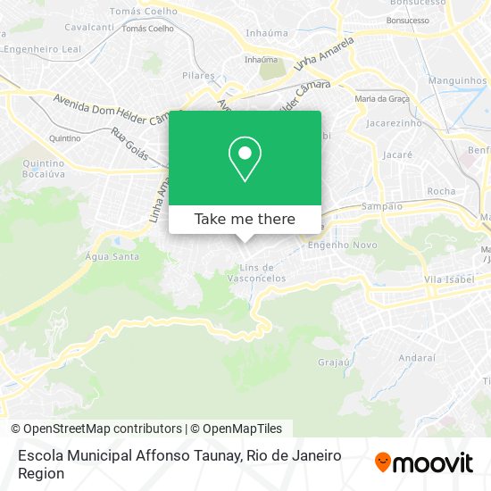 Escola Municipal Affonso Taunay map