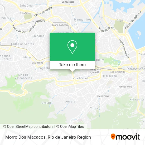 Morro Dos Macacos map