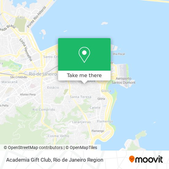 Mapa Academia Gift Club