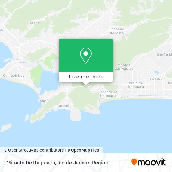 Mirante De Itaipuaçu map