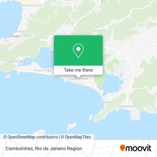 Camboinhas map