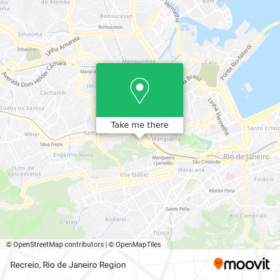 Mapa Recreio