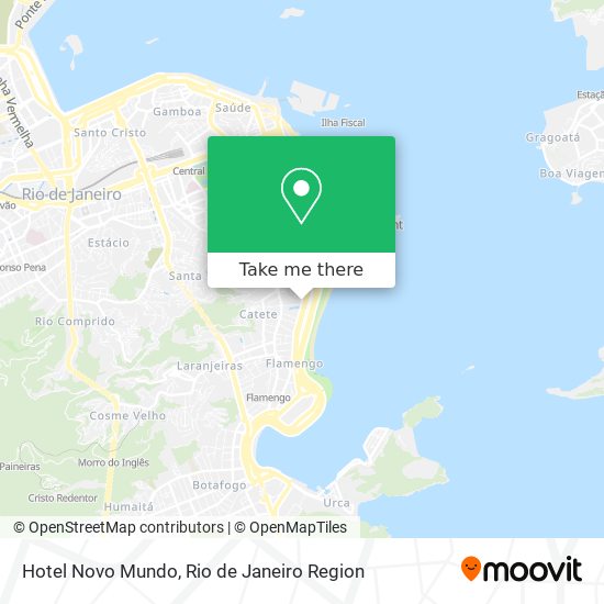 Hotel Novo Mundo map