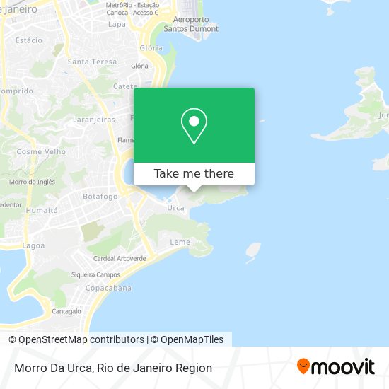 Morro Da Urca map