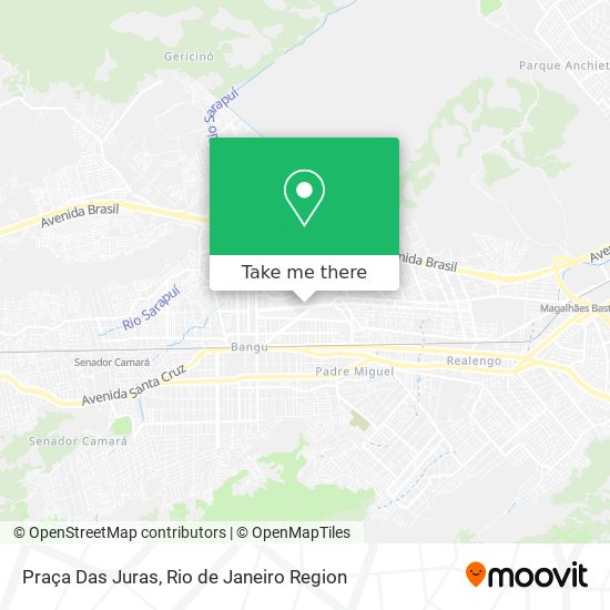 Praça Das Juras map