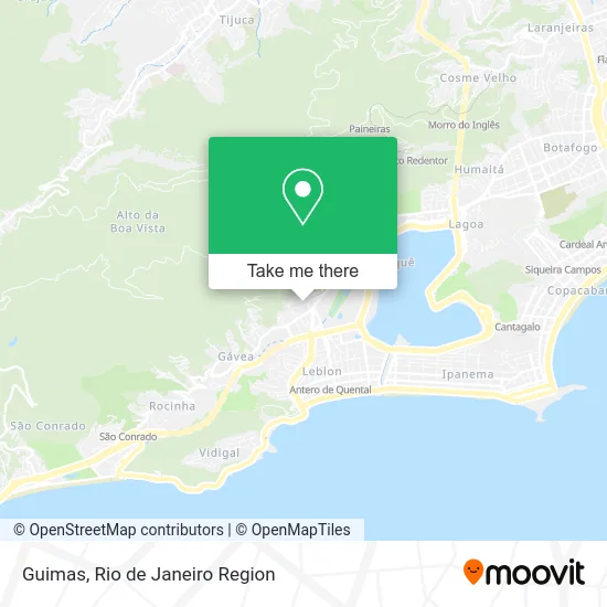 Guimas map