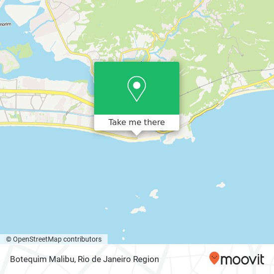 Botequim Malibu map