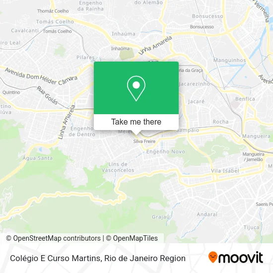 Colégio E Curso Martins map