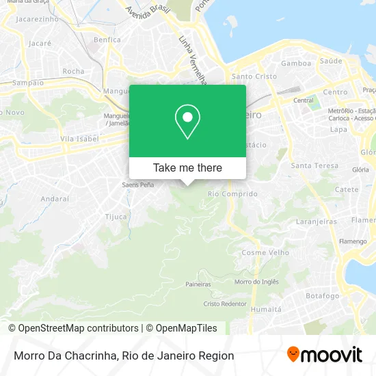 Morro Da Chacrinha map