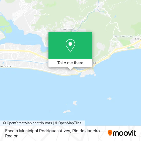 Escola Municipal Rodrigues Alves map