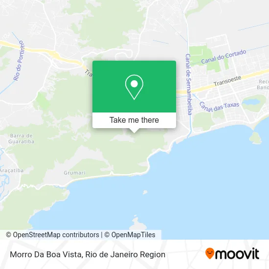 Morro Da Boa Vista map