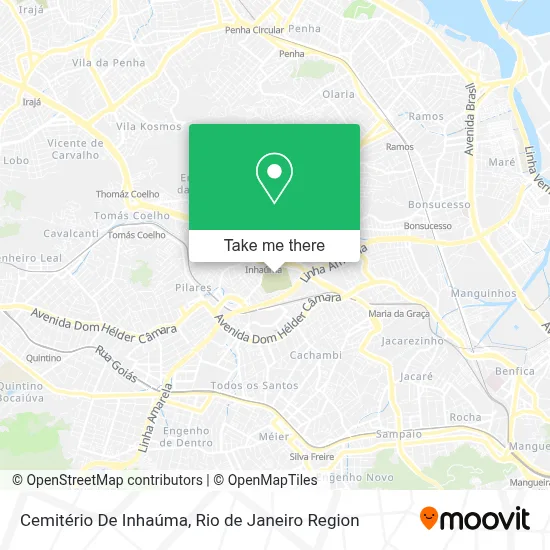 Cemitério De Inhaúma map