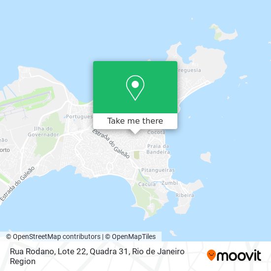 Rua Rodano, Lote 22, Quadra 31 map