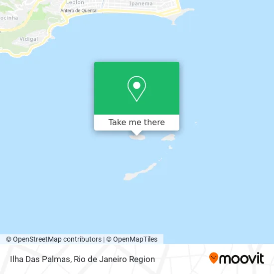 Ilha Das Palmas map