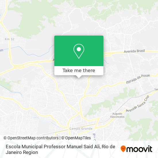 Escola Municipal Professor Manuel Said Ali map