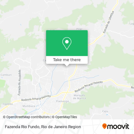 Fazenda Rio Fundo map