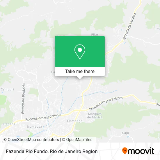 Fazenda Rio Fundo map