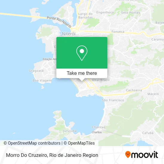 Morro Do Cruzeiro map