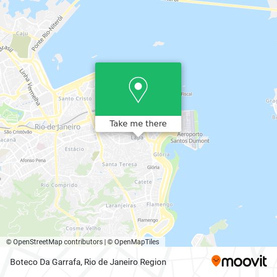 Mapa Boteco Da Garrafa