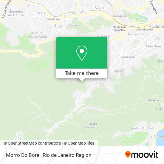 Morro Do Borel map