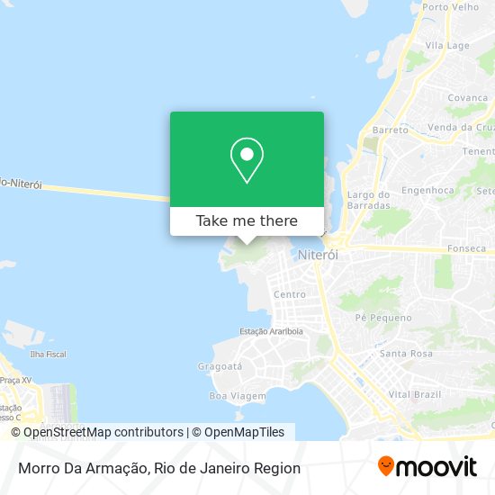 Morro Da Armação map