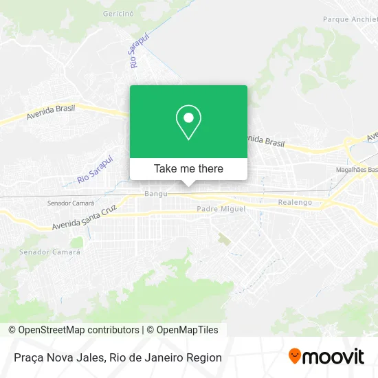 Praça Nova Jales map
