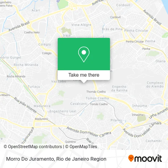 Morro Do Juramento map