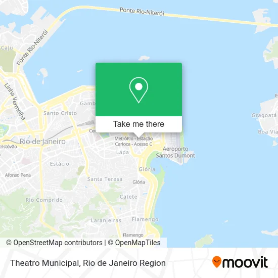Theatro Municipal map