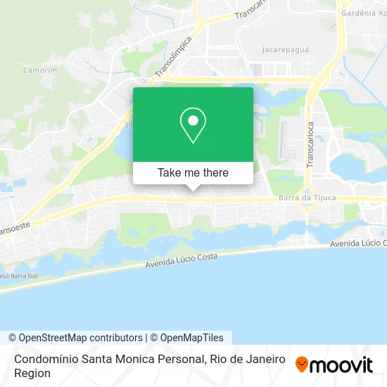 Condomínio Santa Monica Personal map