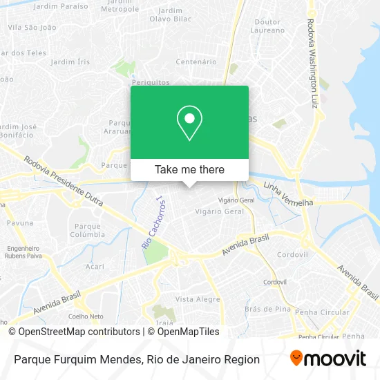 Parque Furquim Mendes map