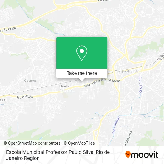 Escola Municipal Professor Paulo Silva map