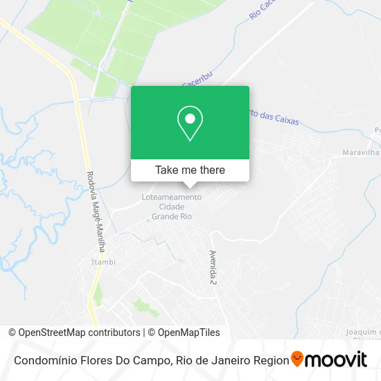 Condomínio Flores Do Campo map