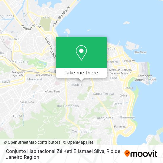 Conjunto Habitacional Zé Keti E Ismael Silva map