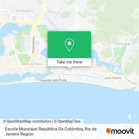 Escola Municipal República Da Colômbia map