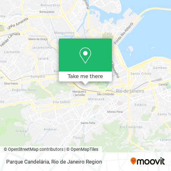 Parque Candelária map