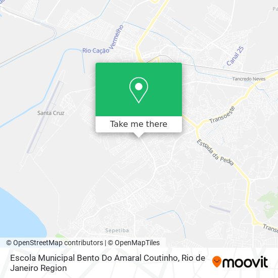 Escola Municipal Bento Do Amaral Coutinho map