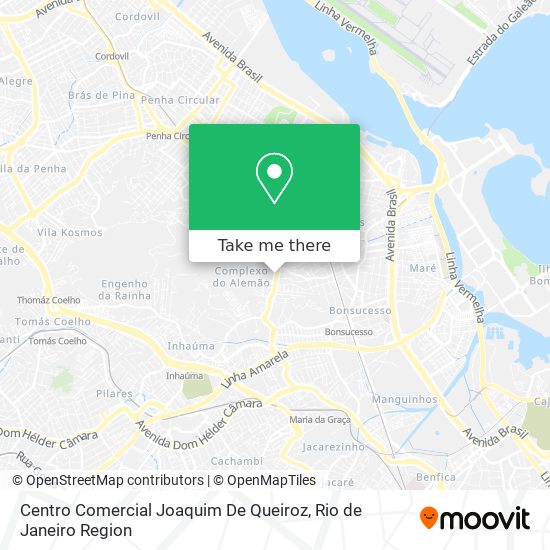 Mapa Centro Comercial Joaquim De Queiroz