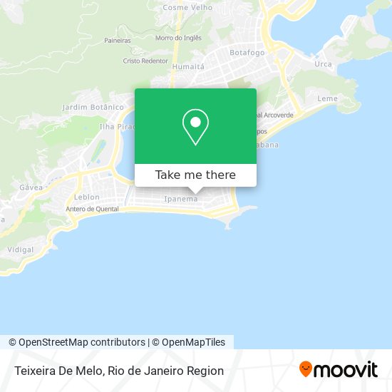 Teixeira De Melo map
