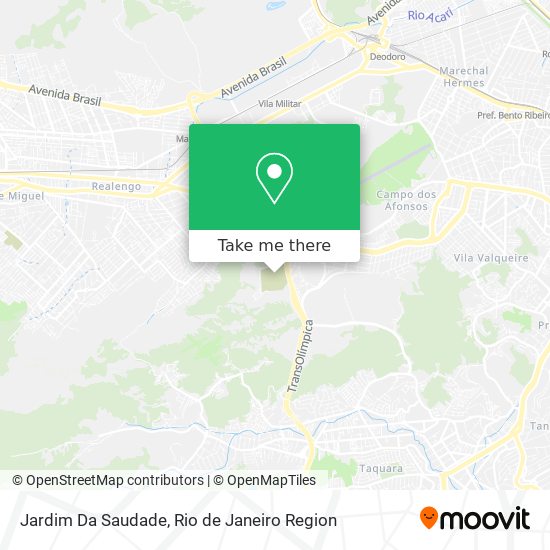 Jardim Da Saudade map
