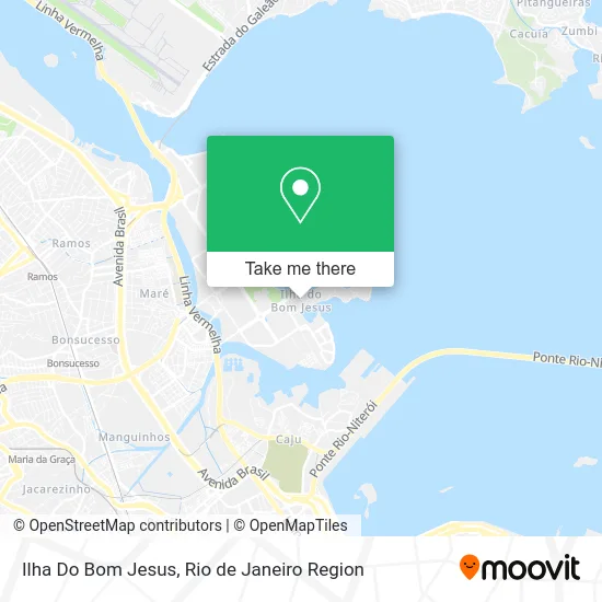 Ilha Do Bom Jesus map