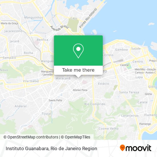 Mapa Instituto Guanabara