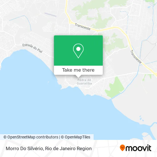 Morro Do Silvério map
