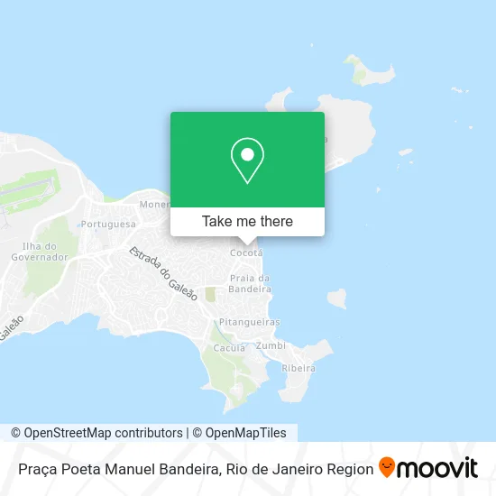 Praça Poeta Manuel Bandeira map