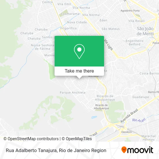 Rua Adalberto Tanajura map